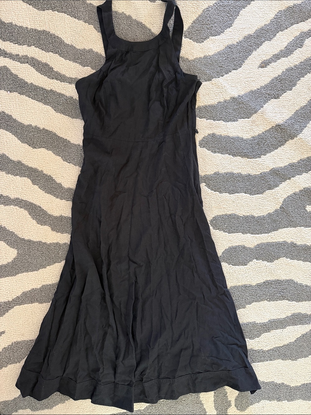Anthropologie Black Maxi Sundress